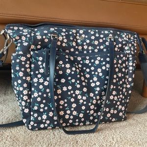 Kate Spade Jae Baby Bag In Blue Multi Floral